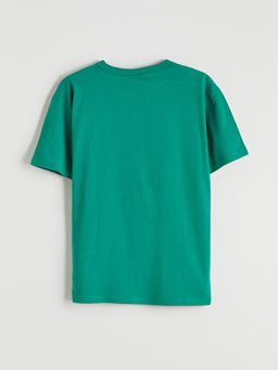 Bisiklet Yaka Stumble Guys Bask?l? Erkek ?ocuk Ti??rt