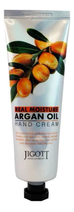 Крем для рук увлажняющий с аргановым маслом JIGOTT Real Moisture Argan Oil Hand Cream , 100ml