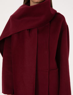 Bordo Comfort Fit Y_n Kar___ml_ Ka_e Kaban