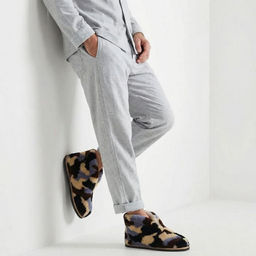 Тапочки-боты арт.1310-02 КАМУФЛЯЖ серый - Altro фото 2