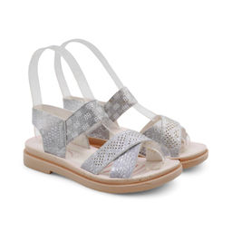 Босоножки ОК18-7 серебро