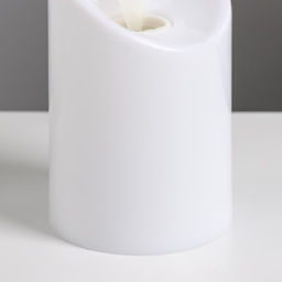 Светодиодная свеча, ночник LED RISALUX «Восковая», от батареек CR2032×2, пластик, 5.3×5.3×7.2 см