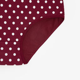 Цена за 2 шт. Трусы женские слипы, цвет бордовый, размер 54-56