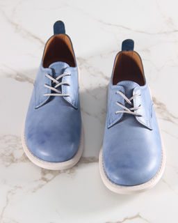 Туфли 181.ОКСЕbe.Вакса джинс+бежевый