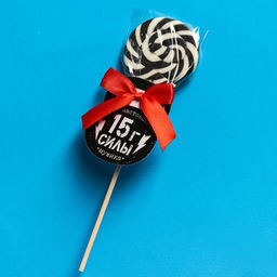 Цена за 2 шт. Леденец на палочке 15 г силы, вкус: кола, 15 г - Фабрика счастья фото 5