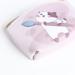 Цена за 2 шт. Кошелёк детский «Котик» Выбражулька, маленький, монетница, МИКС