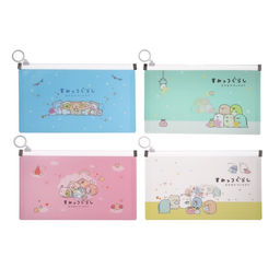 Цена за 12 шт. Пенал на молнии формат А65 180 мкр МИКС Милашки