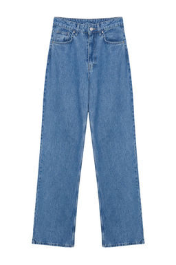 TRENDYOLMILLA Ac?k Mavi Yuksek Bel Wide Leg Jeans TWOSS23JE00068  фото 6
