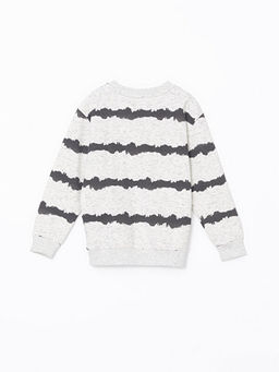 Bisiklet Yaka Erkek ?ocuk Sweatshirt - Waikiki фото 3