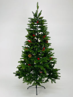 Ель литая круглые ветки (шишки, ягоды) 210 см