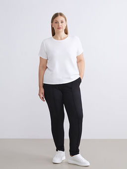 Beli Lastikli Havu? Kesim Kad?n Pantolon