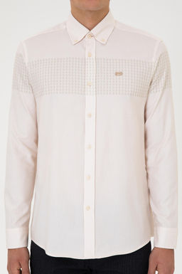 Erkek Krem Uzun Kollu G_mlek - U.s. polo assn фото 6