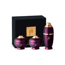 Набор антивозрастной восстанавливающий с восточными травами THE HISTORY OF WHOO Hwanyu 3pcs Special Gift Kit, Essence 7ml+Cream 4ml+Eye Cream 4ml