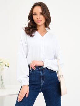 Блуза с рукавом на резинке - Stilla фото 15