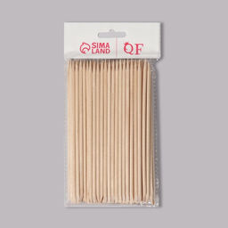 Цена за 2 шт. Апельсиновые палочки для маникюра, 15 см, 100 шт.