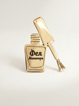 Брошь с гравировкой Фея Маникюра - Vel vett фото 12