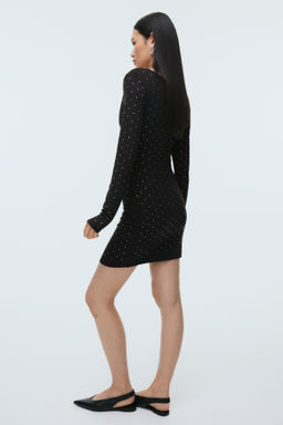 Minivestido con detalles decorativos - H&m фото 5