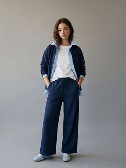 Beli Lastikli K?z ?ocuk Pantolon