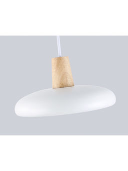 Светильник подвесной LED FL4838, 3000-6000К, 24Вт, d20 h80 см, без ПДУ, белый