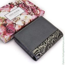 Женская кожаная визитница Sergio Valentini СВ 8064-491/2  фото 3