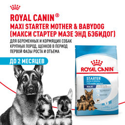 RC Для щенков крупных пород: 3нед.-2мес., беременных и кормящих сук (Maxi Starter) 29941500R1