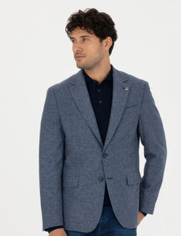 Saks Y_n Kar___ml_ Slim Fit Ceket
