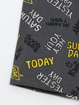 Beli Lastikli Erkek ?ocuk Pijama ?ort