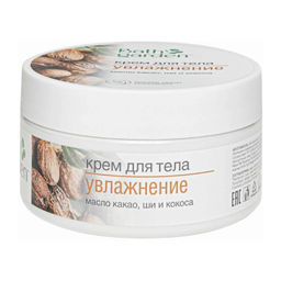BATH GARDEN NEW Крем д/тела Увлажнение масло Какао,Ши,Кокоса 200мл банка