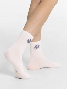 Цена за 5 пар! Носки детские белые с рисунком в виде орнамента - Mark formelle фото 2