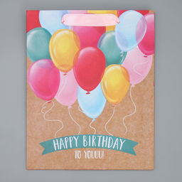 Пакет крафтовый вертикальный HB to you, ML 23 27 11.5 см - Дарите счастье фото 12