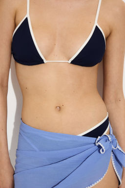 Top de bikini triangular con relleno - H&m фото 7