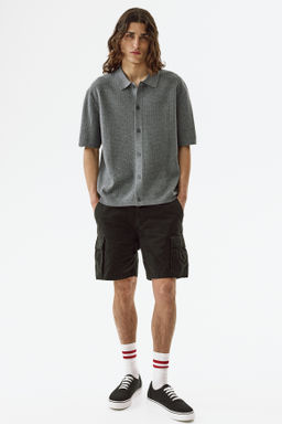 Camisa en punto texturizado Regular Fit - H&m фото 6