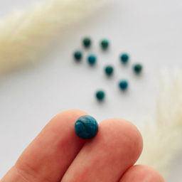 Бусины для украшений из Хризоколлы (10 шт)