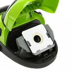 Пылесос "Kelli", пылесборник: мешок 1,5л, 5-ти ступенчатая система фильтрации, металлическая телескопическая трубка, индикатор заполнения пылесборника, вертикальная парковка, ножной переключатель вкл/выкл, регулятор мощности на корпусе, сетевой шнур: