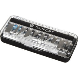 Набор ножей макетн. TOPFORT Набор 16поз:нож 3шт,10 лезв.разн.тип,пласт.бокс