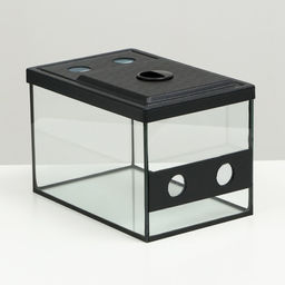 Улиточник со сквозной вентиляцией 12 литров, 30 х 20 х 20 см - Пижон фото 3