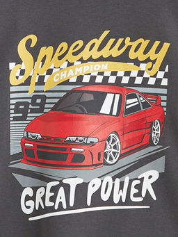 Bask?l? Erkek ?ocuk Ti??rt