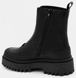 Ботинки Ralf Ringer 744220ЧН на каблуке черные  фото 2