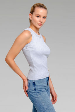 Арт.3201/7 Майка женская 42-46 (3 шт) Цвет:серый меланж - Калинка фото 8