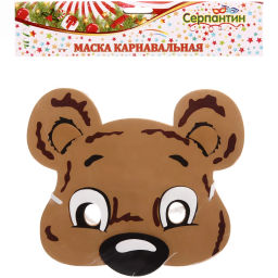 Цена за 4шт. Маска "Медведь", пвх