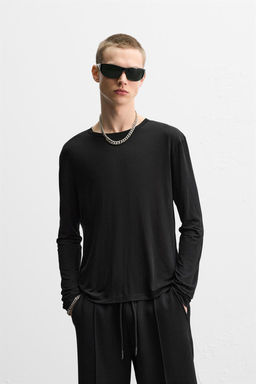 LIMITED EDITION LYOCELL T-SHIRT - Zara фото 2