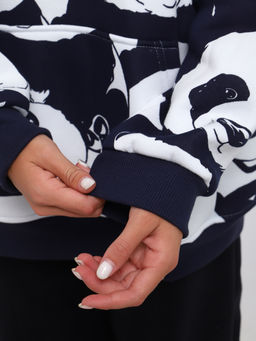 Толстовка "Либерти" темно-синий (панда)