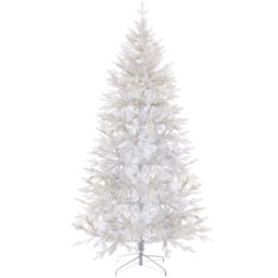 Ёлка "Мальва" 210 см, ПВХ, резина (820 веток), Белая