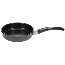 Сковорода с тефлоновым покрытием д14см h3,2см Чернушка, 0,45л, пластмассовая ручка (Китай)