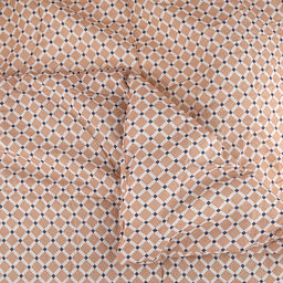 Одеяло 1,5 спальное "Виши" беж 145х210см, теплое, наполнитель 300г/м2 - файбер высшего сорта, чехол бязь "Комфорт" 121г/м2 (хлопок 100%), стеганое, упаковка "Компакт" пакет ПВХ, еврослот, д25х55см/1кг, "Домашняя мода" (Россия)