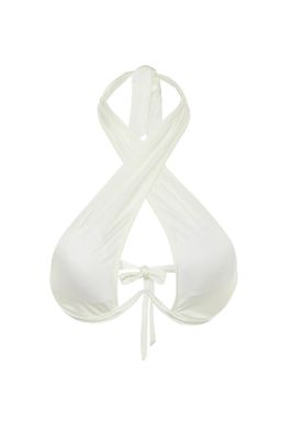 TRENDYOLMILLA Ekru Balkonet Ters V Balenli Bikini Ustu TBESS22BU0203 фото 5