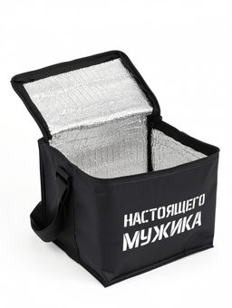 Термосумка «Неприкосновенный запас», 22×17×18.5 см, черная