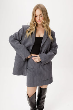 Юбка Pirs 6412 серый