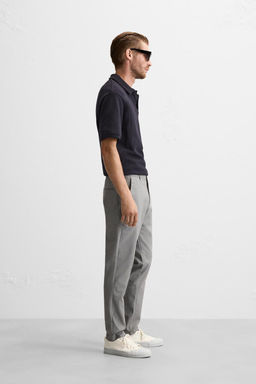 SLIM FIT COMFORT TROUSERS - Zara фото 48