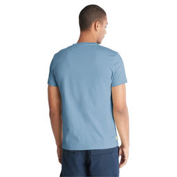 Футболка Timberland T-Shirt Dunstan River Jersey Crew Neck Slim синяя